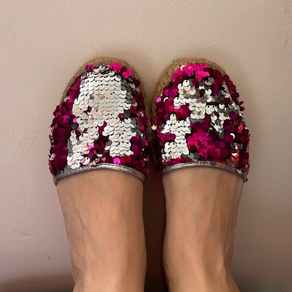 Patrizia Pepe sequins espadrilles sandals - Picture 6 of 7